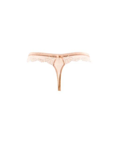 Lise Charmel Trusser<10145 AN/AMBRE NACRE - Dressing Floral Thong