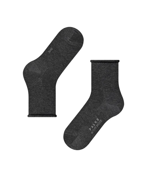 Falke Footies/ Sneaker-strømpe<3117 ANTHRA. MEL. - Active Breeze SO Socks