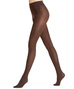 Falke Strømpebukser/ Leggings<3529 ANTHRACITE - Seidenglatt 40 TI Tights