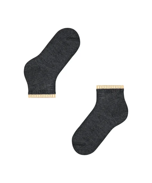 Falke Ankelstrømper/ Sokker<3081 ANTHRA.MEL - Cosy Plush SSO Socks