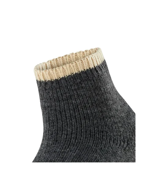 Falke Ankelstrømper/ Sokker<3081 ANTHRA.MEL - Cosy Plush SSO Socks