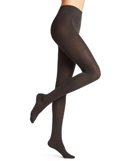 Falke Strømpebukser/ Leggings<3089 ANTHRA.MEL - Softmerino TI Tights