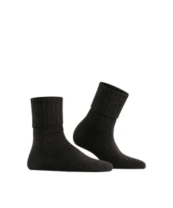 Falke Ankelstrømper/ Sokker<3089 ANTHRA.MEL - Striggings Rib SO Socks