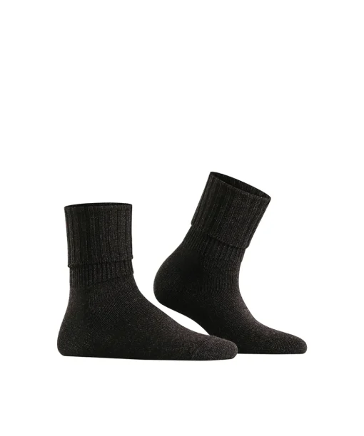 Falke Ankelstrømper/ Sokker<3089 ANTHRA.MEL - Striggings Rib SO Socks