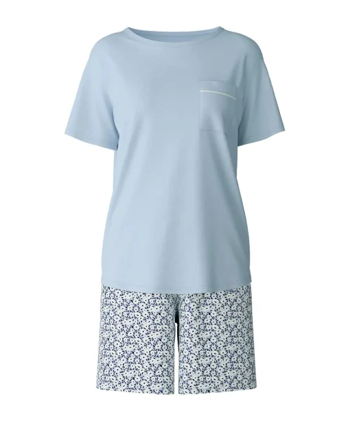 Calida Pyjamas/ Loungewear<521 ARCTIC ICE - Sweet Dreams Short Pyjamas
