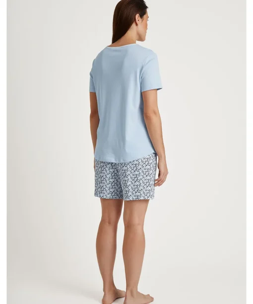 Calida Pyjamas/ Loungewear<521 ARCTIC ICE - Sweet Dreams Short Pyjamas