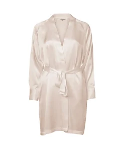 Lady Avenue Kåber<104 BAILEY - LA - Silk Woven Short Kimono