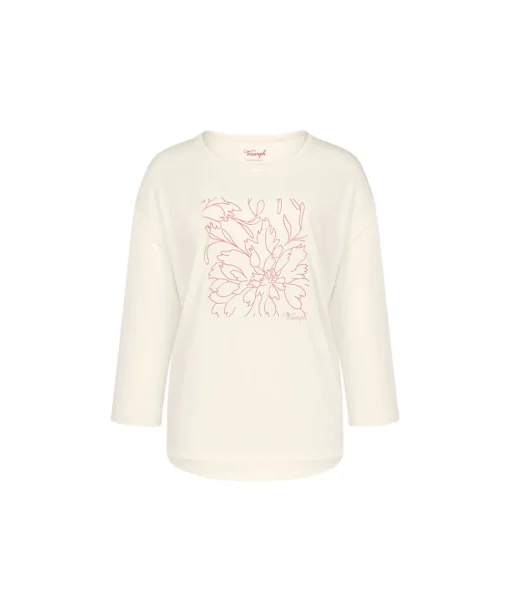 Triumph Top/ Loungeshirt/ Pyjamas<3799 BEIGE - Mix & Match Top