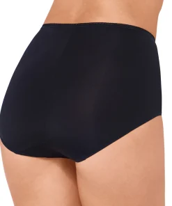 Sloggi Trusser<0004 BLACK - 24/7 Microfibre Maxi