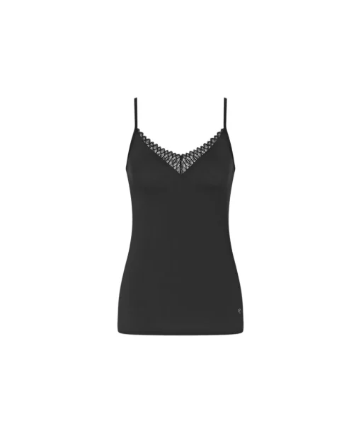 Triumph Top/ Loungeshirt/ Pyjamas<0004 BLACK - Aura Spotlight Top