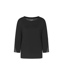 Triumph Top/ Loungeshirt/ Pyjamas<0004 BLACK - Aura Spotlight Top