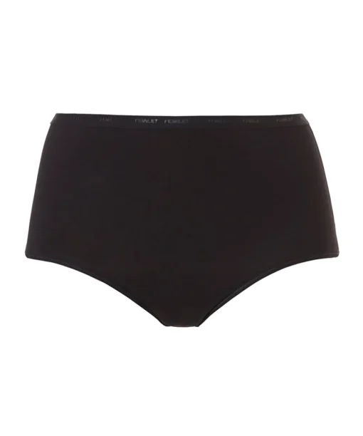 Femilet Trusser<011 BLACK - Basic Cotton Culotte Maxi