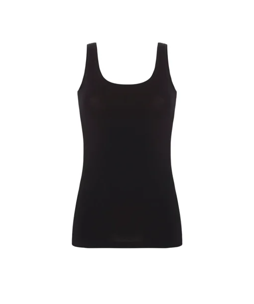 Femilet Undertøj<011 BLACK - Basic Cotton Tanktop