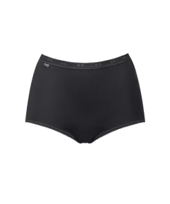 Sloggi Trusser<0004 BLACK - Basic+ Maxi