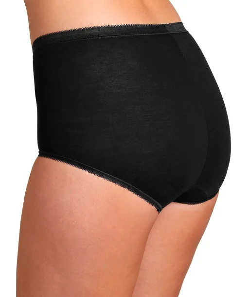 Sloggi Trusser<0004 BLACK - Basic+ Maxi