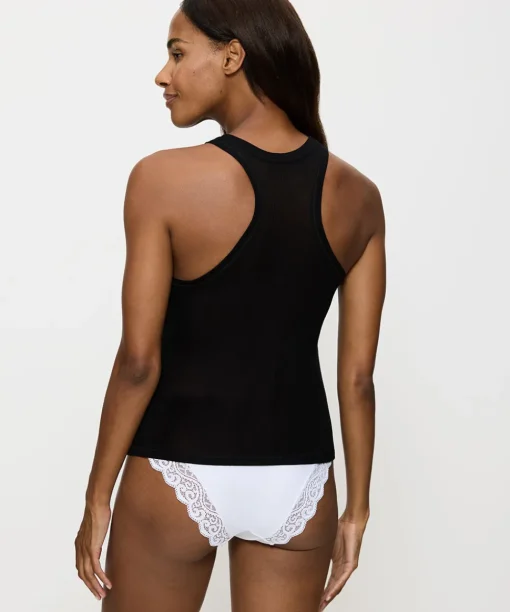 Triumph Top/ Loungeshirt/ Pyjamas|Undertøj<0004 BLACK - Beauty Layers Top