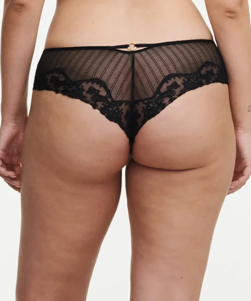 Chantelle Trusser<011 BLACK - Cabaret Sauvage Revealing Shorty