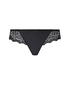 Simone Pérèle Trusser<015 BLACK - Caresse Tanga