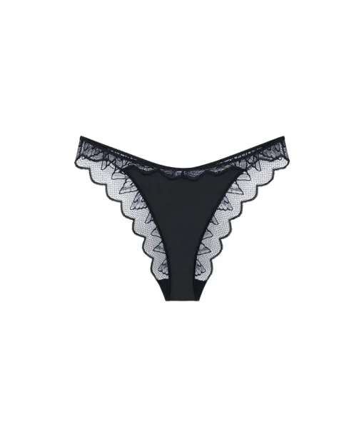 Triumph Trusser<0004 BLACK - Crazy Stupid Love Highleg Tai