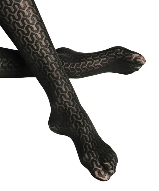 Falke Strømpebukser/ Leggings<3009 BLACK - Cryptogram Tights