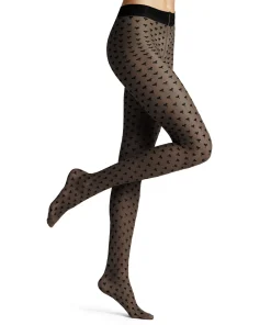 Falke Strømpebukser/ Leggings<3009 BLACK - Darling TI Tights/Leggings
