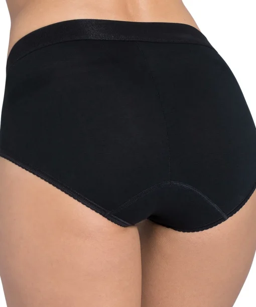 Sloggi Trusser<0004 BLACK - Double Comfort Maxi