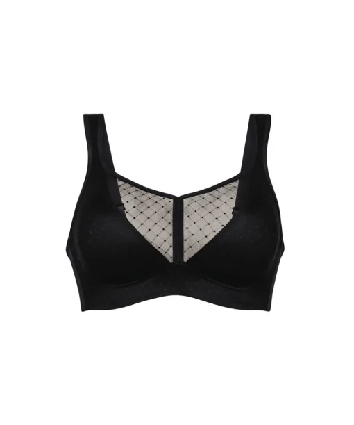 Anita Bh'er<001 BLACK - Eve Soft bra