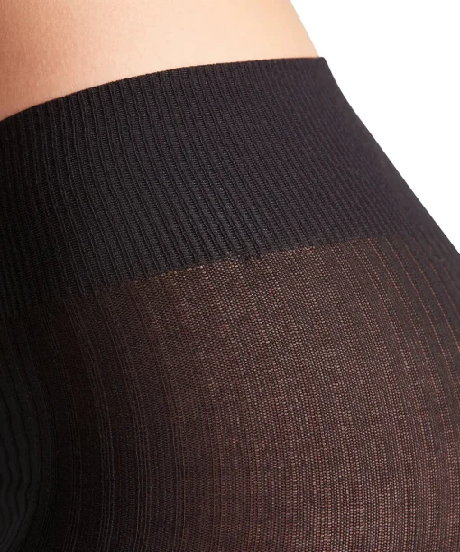 Falke Strømpebukser/ Leggings<3000 BLACK - Family Rib TI Tights