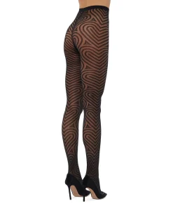 Wolford Strømpebukser/ Leggings<7005 BLACK - Heart Tights