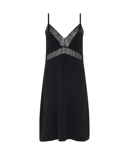Femilet Natkjoler/ Underkjoler/ Chemiser<011 BLACK - Jazz Slipdress