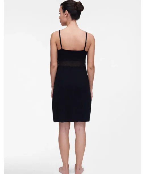 Femilet Natkjoler/ Underkjoler/ Chemiser<011 BLACK - Jazz Slipdress