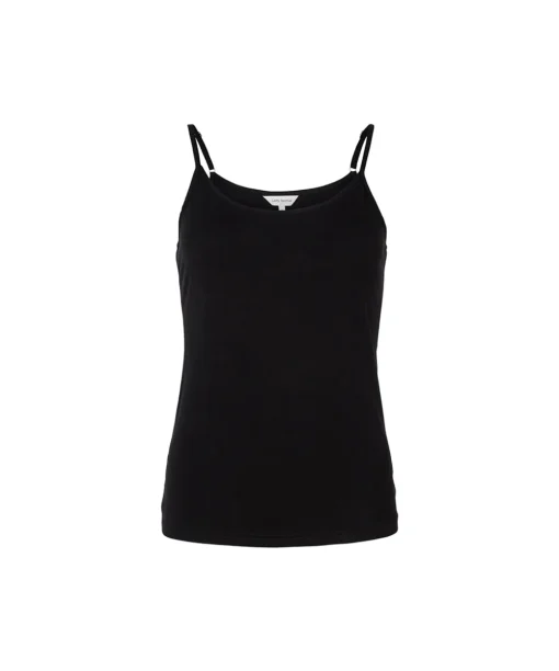 Lady Avenue Undertøj<02 BLACK - LA - Bamboo Underwear Basic Camisole
