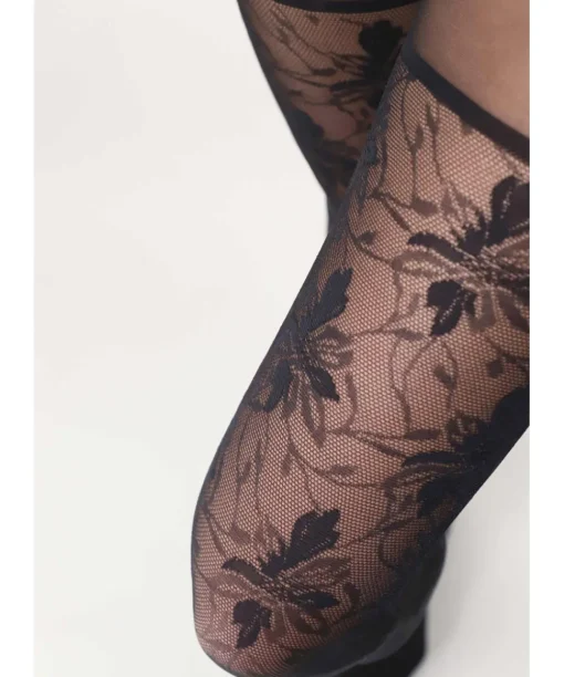 Oroblu Strømpebukser/ Leggings<190 BLACK - Lace 40 Den Tights
