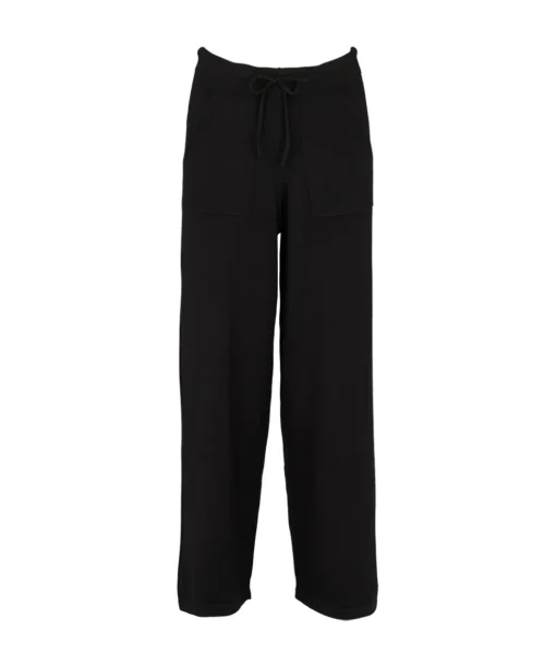 Missya Shorts/ Loungepants<001 BLACK - Lazy Pant Wide