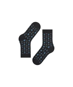 Falke Ankelstrømper/ Sokker<3000 BLACK - Merry Party SO Socks