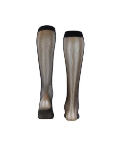 Falke Knæstrømper<3009 BLACK - Net KH Knee-High