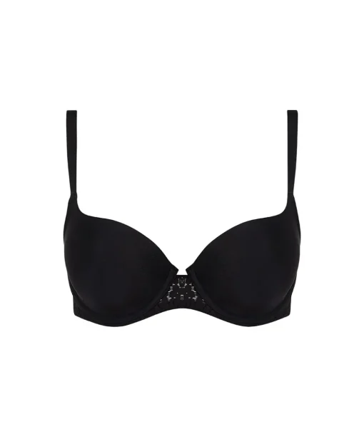 Chantelle Bh'er<011 BLACK - Norah Bra Tshirt Covering