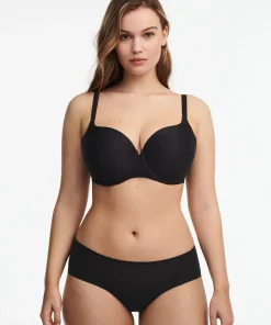 Chantelle Bh'er<011 BLACK - Norah Bra Tshirt Covering