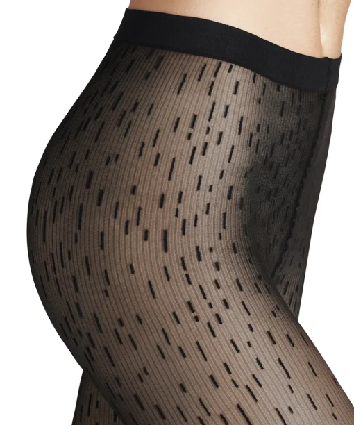 Falke Strømpebukser/ Leggings<3009 BLACK - Origin Flaw Tights