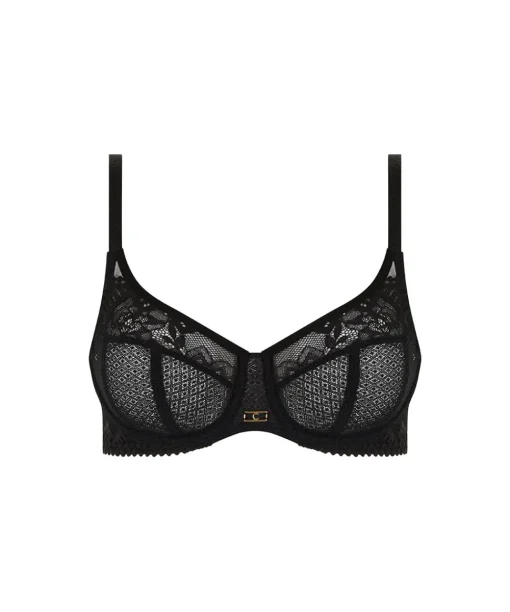 Chantelle Bh'er<011 BLACK - Origins Very Covering Underwired Bra