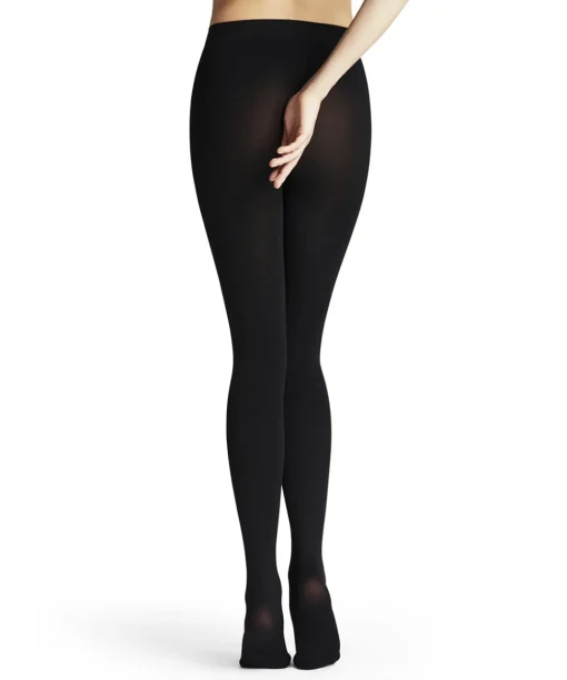 Falke Strømpebukser/ Leggings<3009 BLACK - Pure Matt 100 Tights