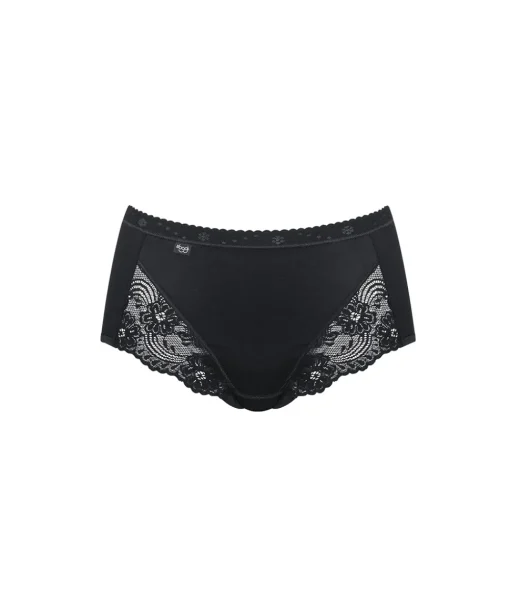 Sloggi Trusser<0004 BLACK - Romance Maxi