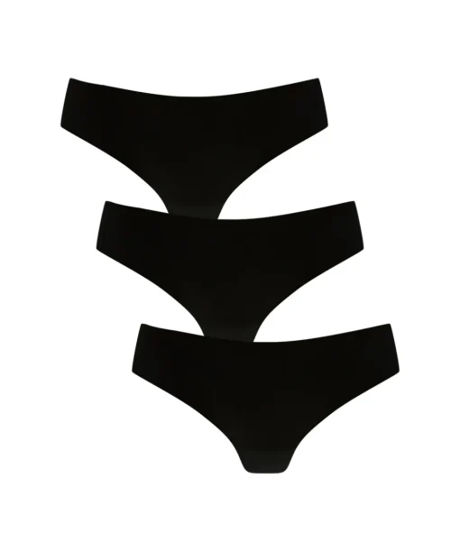 Missya Trusser<001 BLACK - Seamless String 3-pack