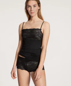 Calida Undertøj<992 BLACK - Sensual Secrets Spaghetti Top