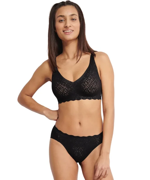 Sloggi Bh'er<0004 BLACK - Zero Feel Bliss Soft Bra N