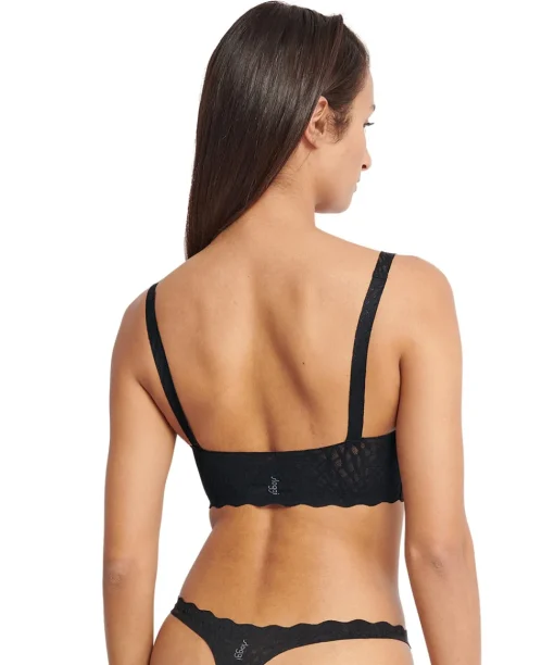 Sloggi Undertøj<0004 BLACK - Zero Feel Bliss Top