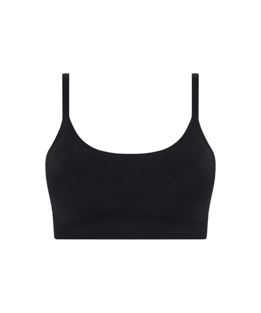 Chantelle Bh'er<011 BLACK - Smooth Comfort Wirefree Support T-shirt Bra