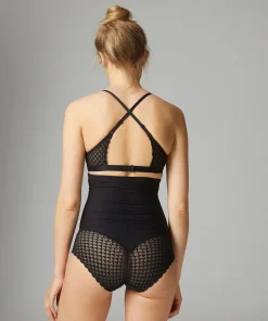 Simone Pérèle Shapewear|Trusser<015 BLACK - Subtile High rise brief
