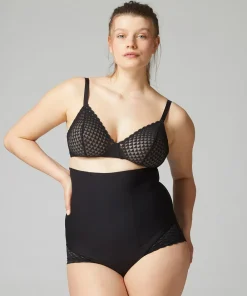 Simone Pérèle Shapewear|Trusser<015 BLACK - Subtile High rise brief