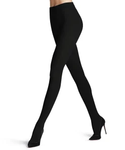 Falke Strømpebukser/ Leggings<3009 BLACK - Temple Angel Tights